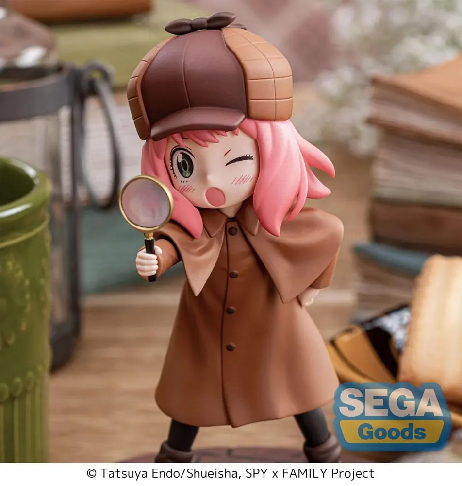 Spy x Family Luminasta PVC Socha Anya Forger Playing Detective 12 cm produktová fotografia