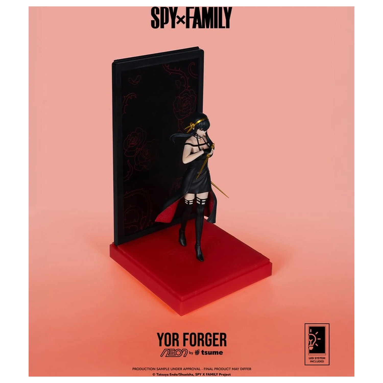 Spy x Family Neon Figúrka 1/9 Yor Forger 20 cm produktová fotografia