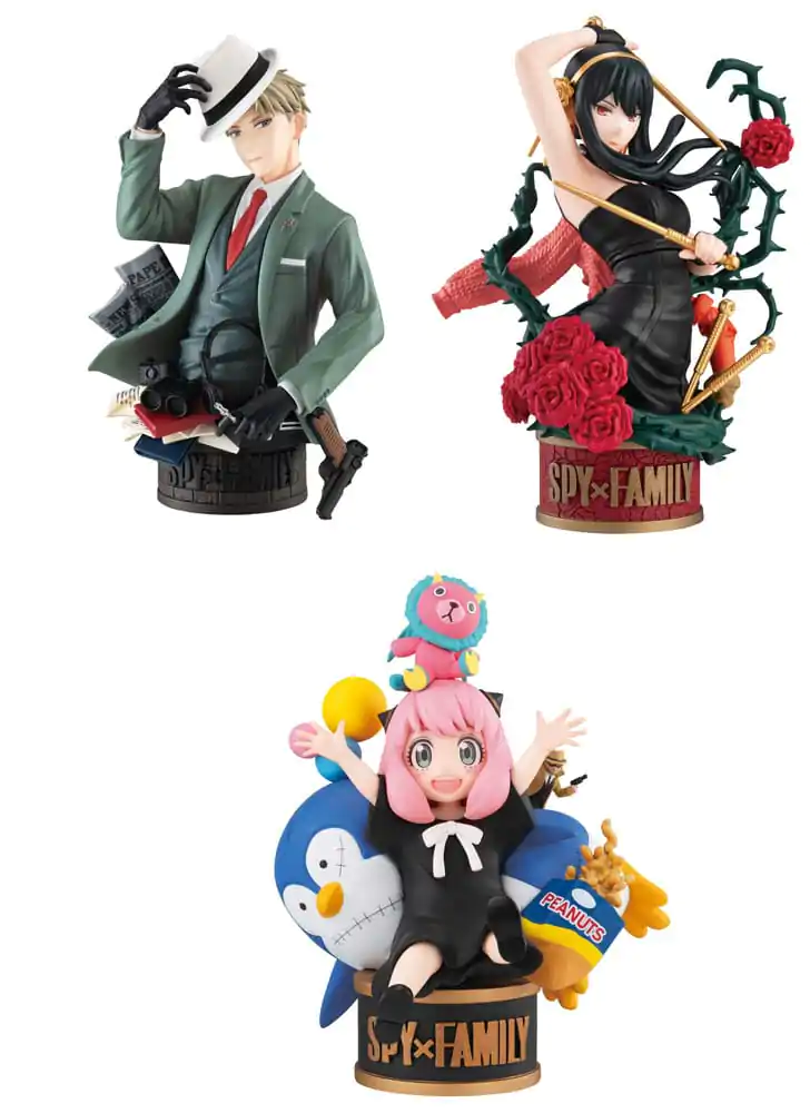 Spy x Family Petitrama EX Series Zberateľská figúrka 3-Set 9 cm produktová fotografia