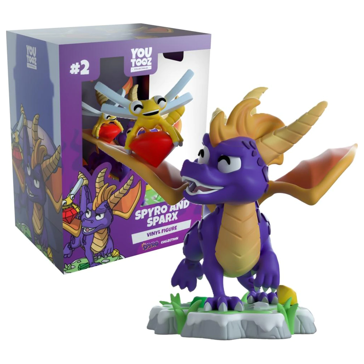 Figúrka Spyro a Sparx Youtooz 9 cm produktová fotografia