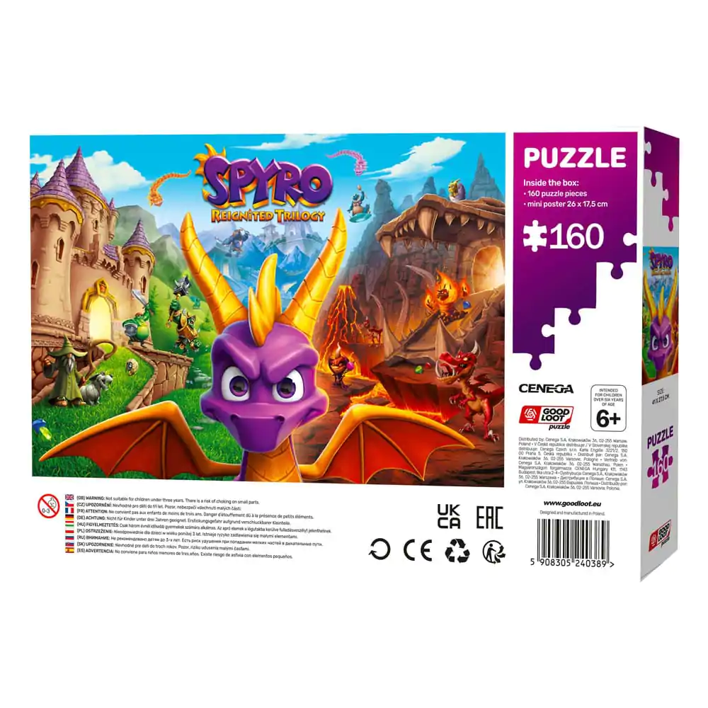 Spyro Reignited Trilogy Kids Puzzle (160 kusov) termékfotó