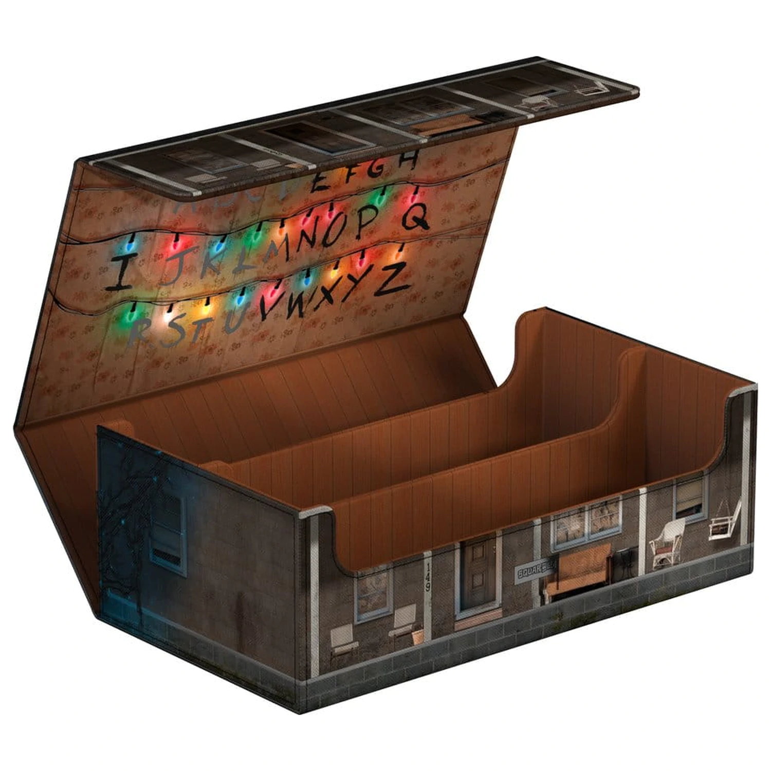Squaroes Collectors 800 puzdro Stranger Things - The Byers House produktová fotografia