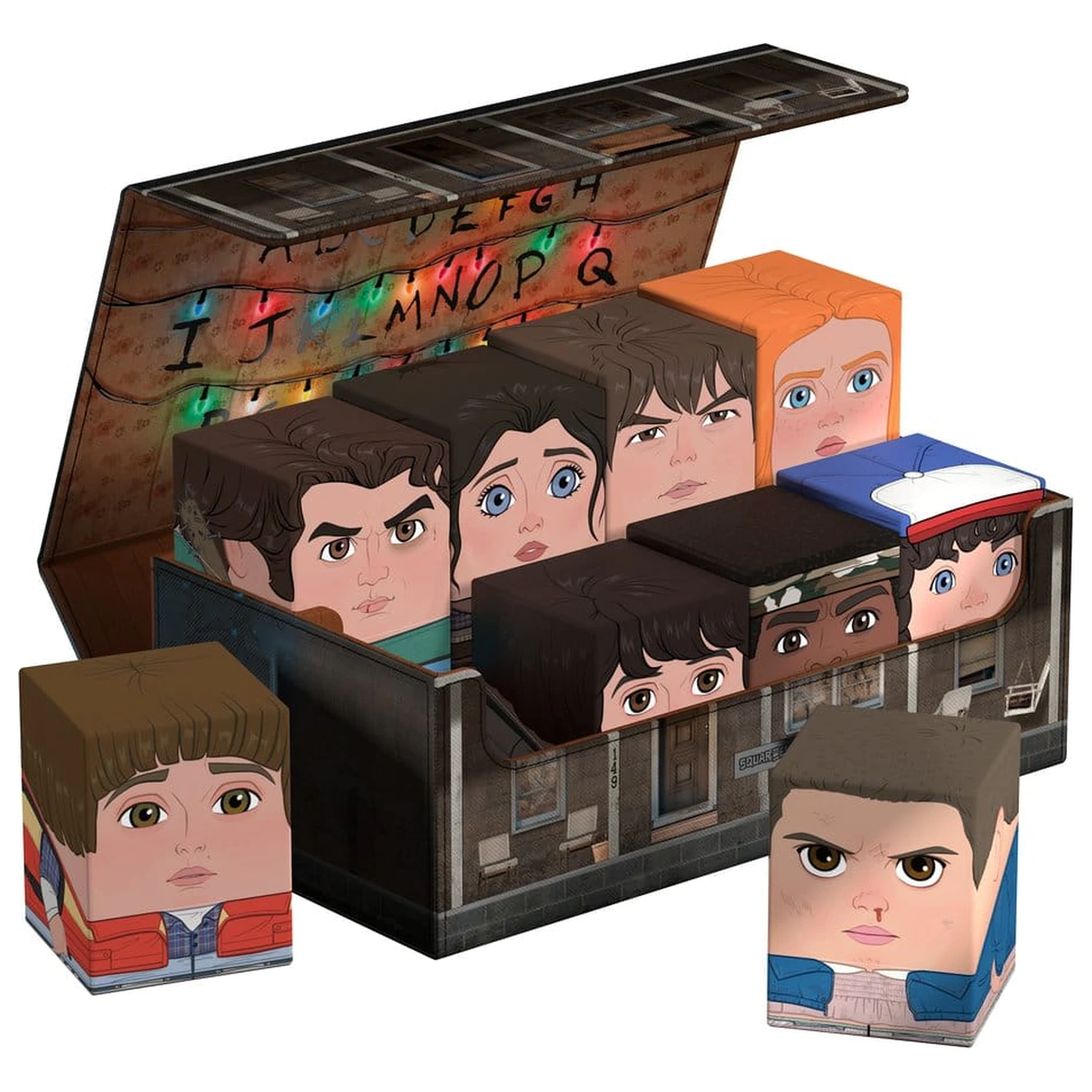 Squaroes Collectors 800 puzdro Stranger Things - The Byers House produktová fotografia