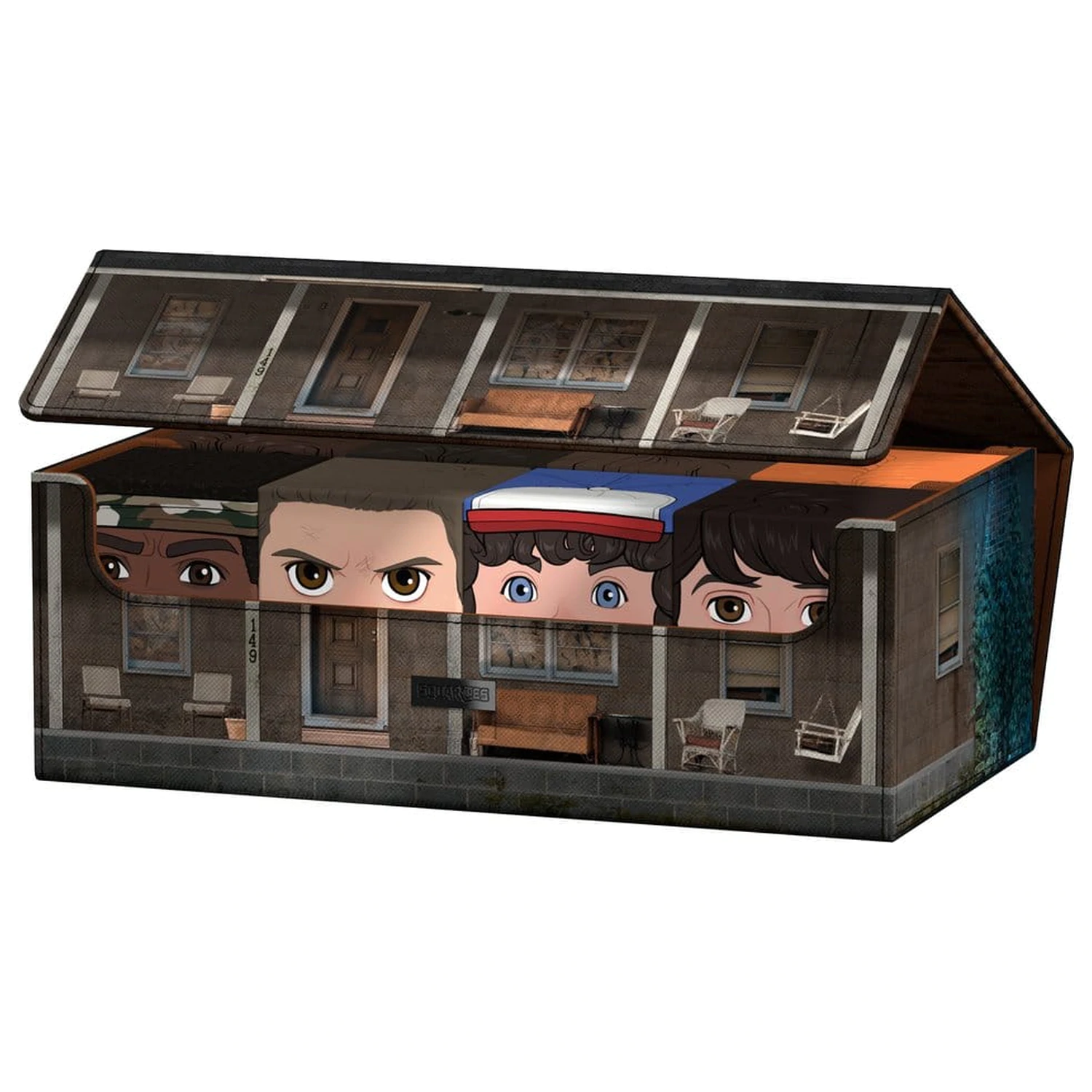 Squaroes Collectors 800 puzdro Stranger Things - The Byers House produktová fotografia