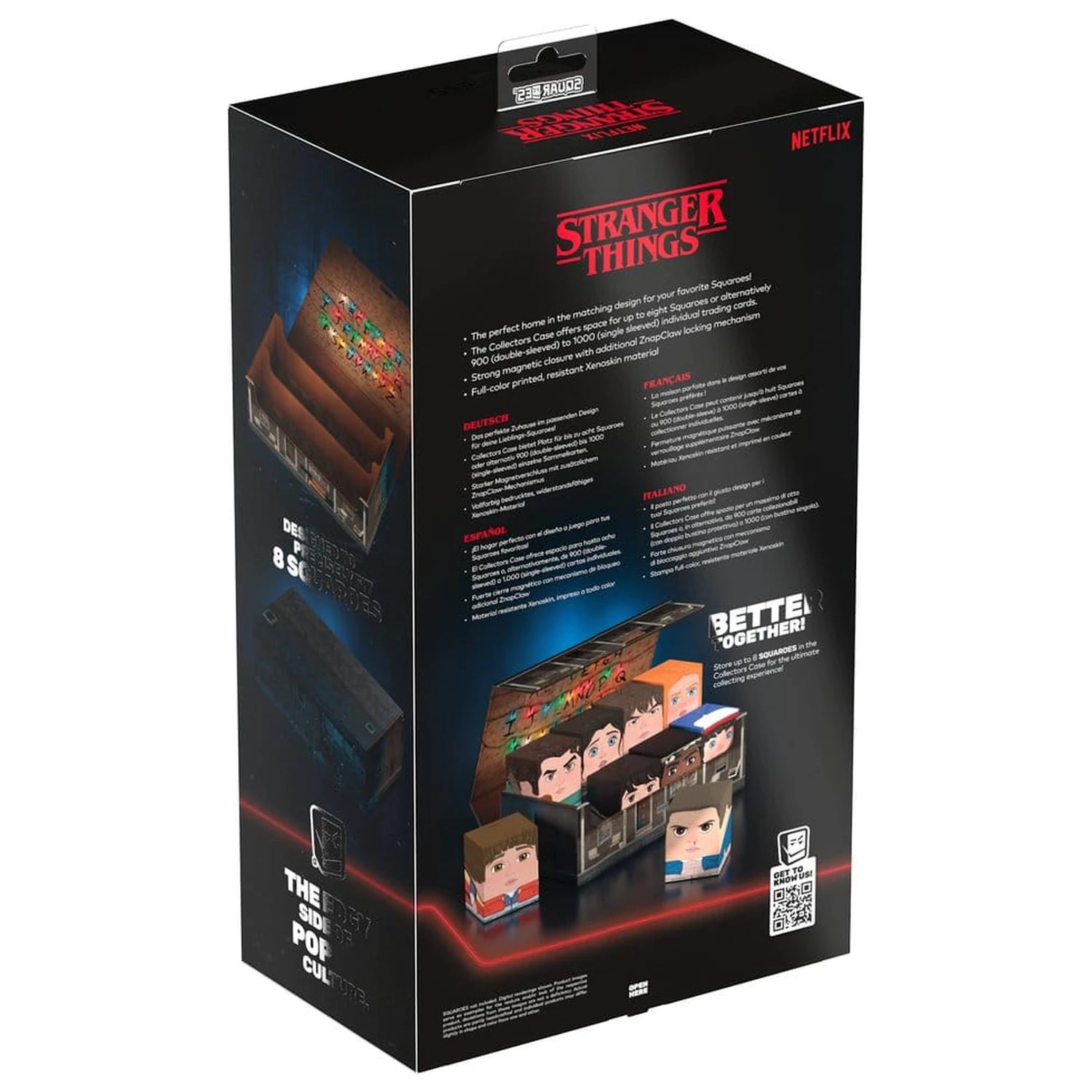 Squaroes Collectors 800 puzdro Stranger Things - The Byers House produktová fotografia