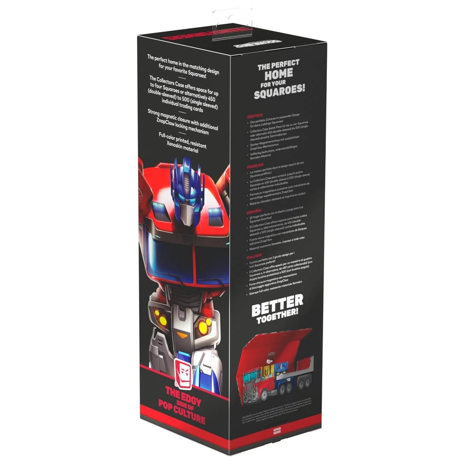 Squaroes Zberateľské puzdro 400 Squaroe Transformers - Optimus Prime Truck produktová fotografia