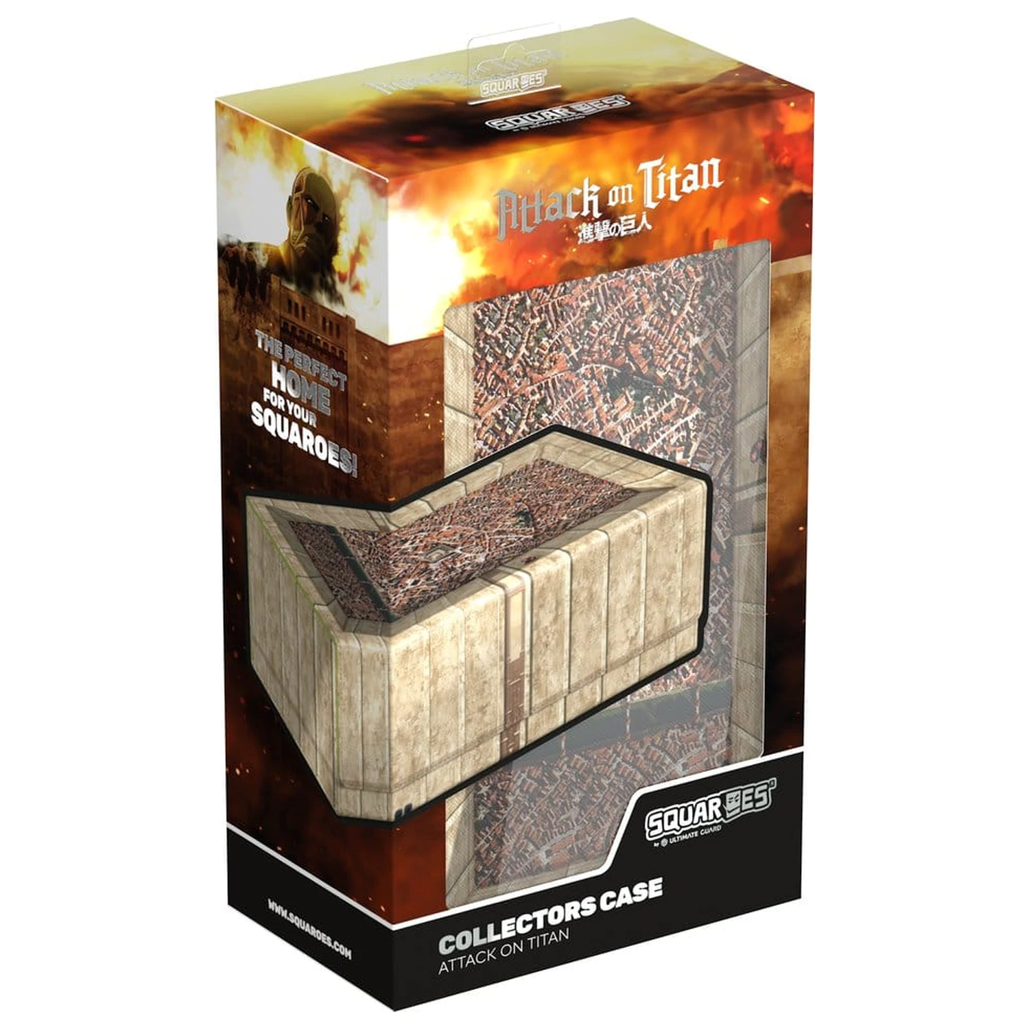 Squaroes - Zberateľské puzdro 800 Attack on Titan - Shiganshina District produktová fotografia