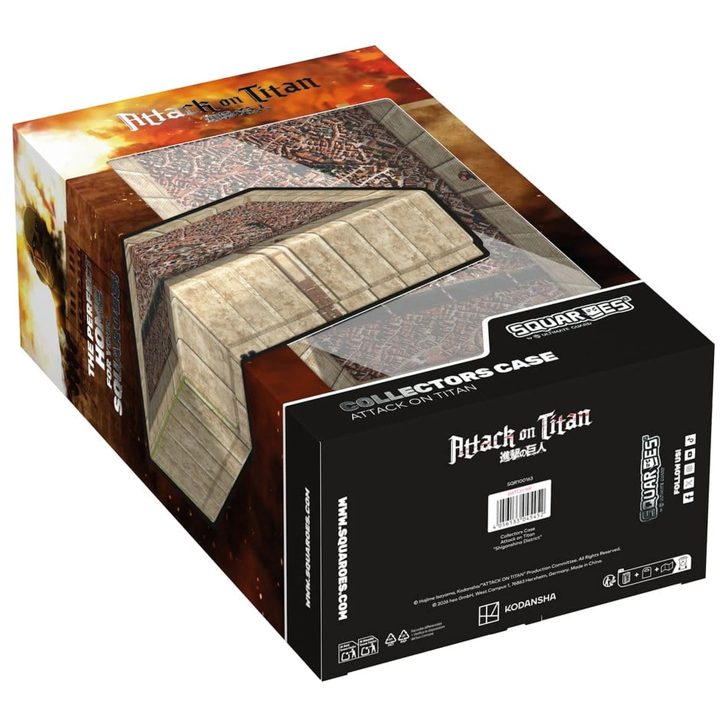 Squaroes - Zberateľské puzdro 800 Attack on Titan - Shiganshina District produktová fotografia