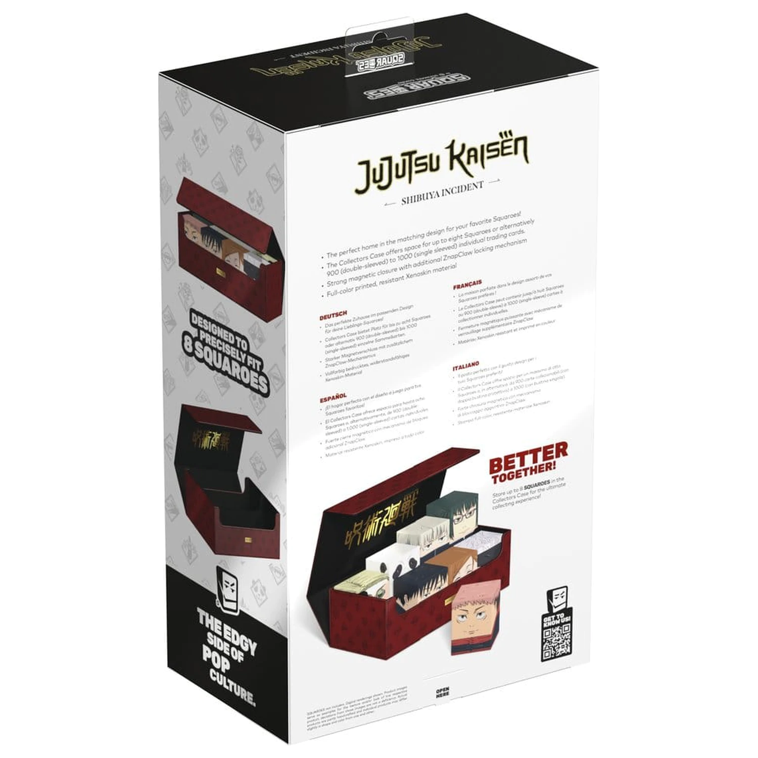 Squaroes Collectors Case 800 Jujutsu Kaisen - Cursed Techniques produktová fotografia