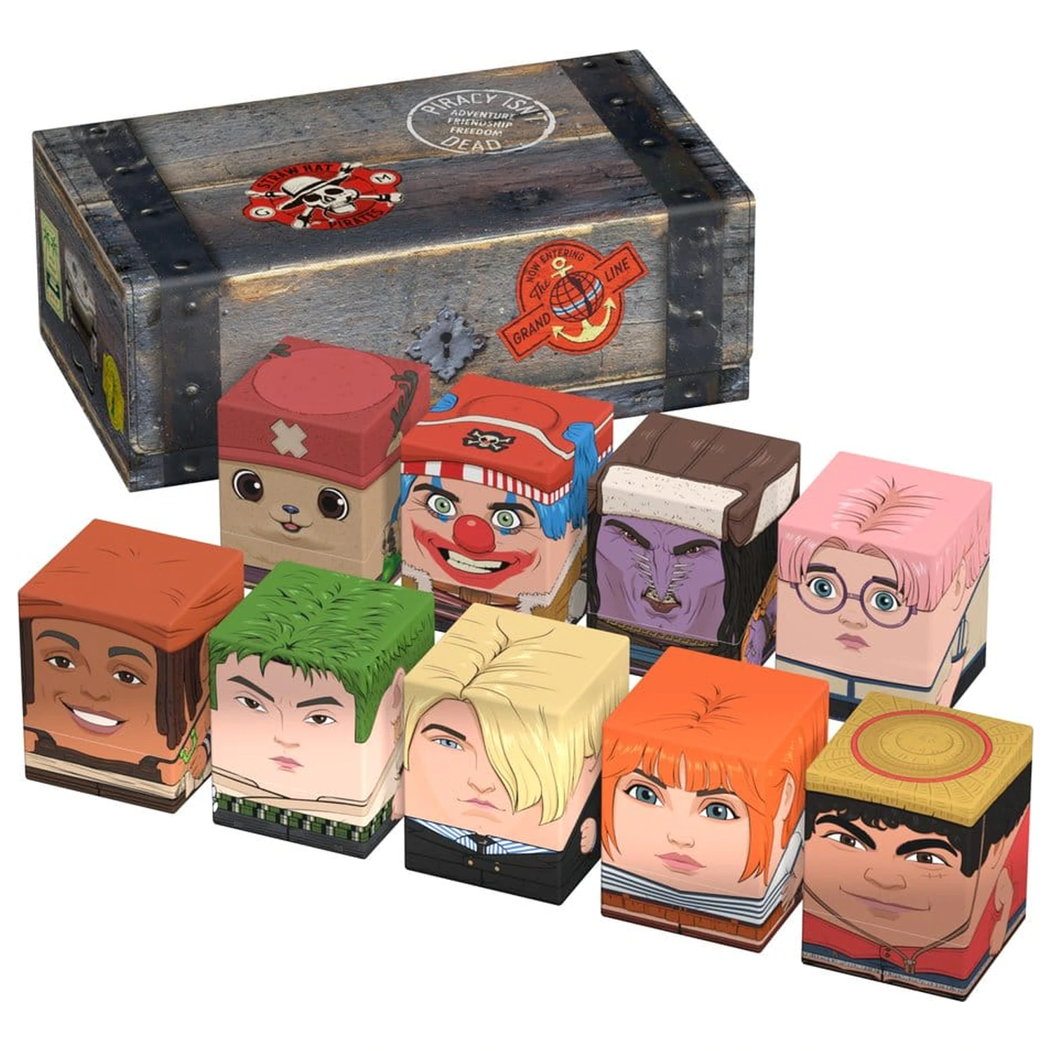 Squaroes Collectors Case 800 ONE PIECE - drevená truhlica produktová fotografia