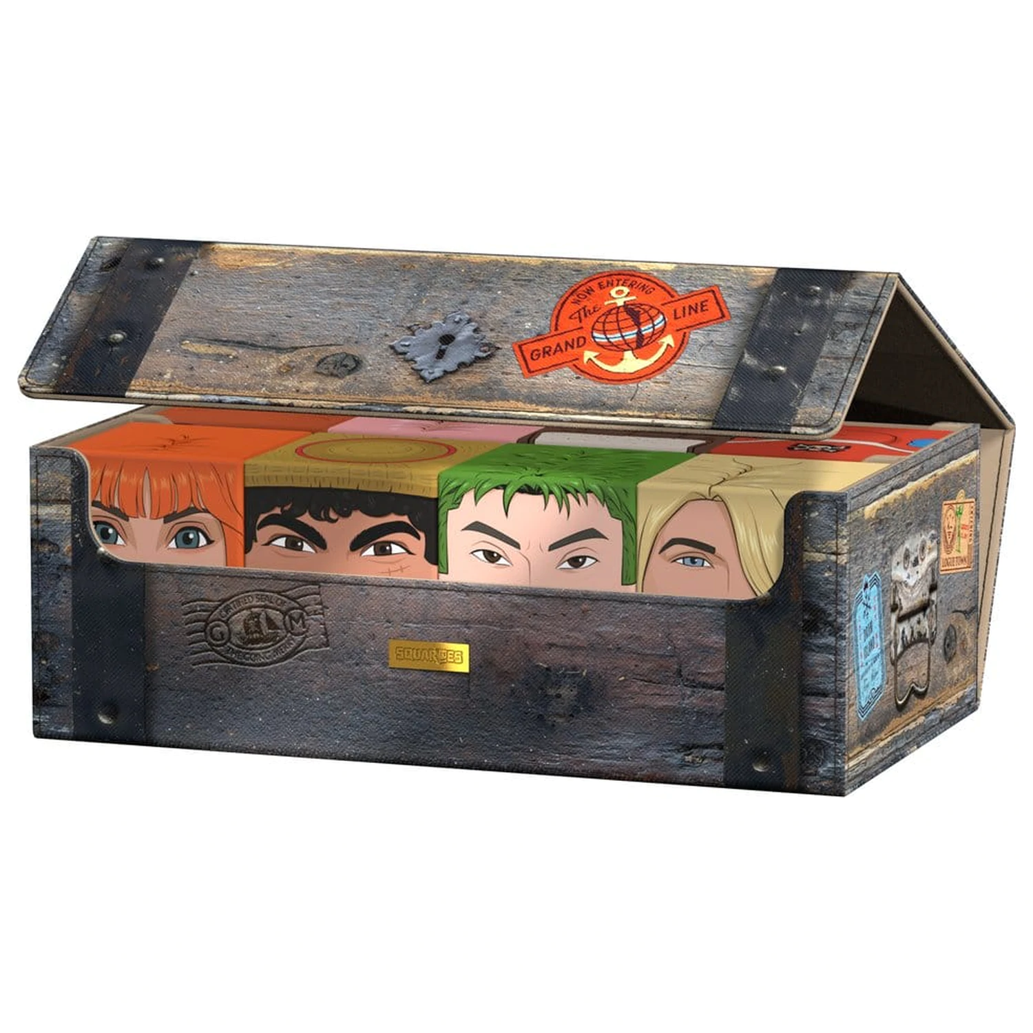 Squaroes Collectors Case 800 ONE PIECE - drevená truhlica produktová fotografia