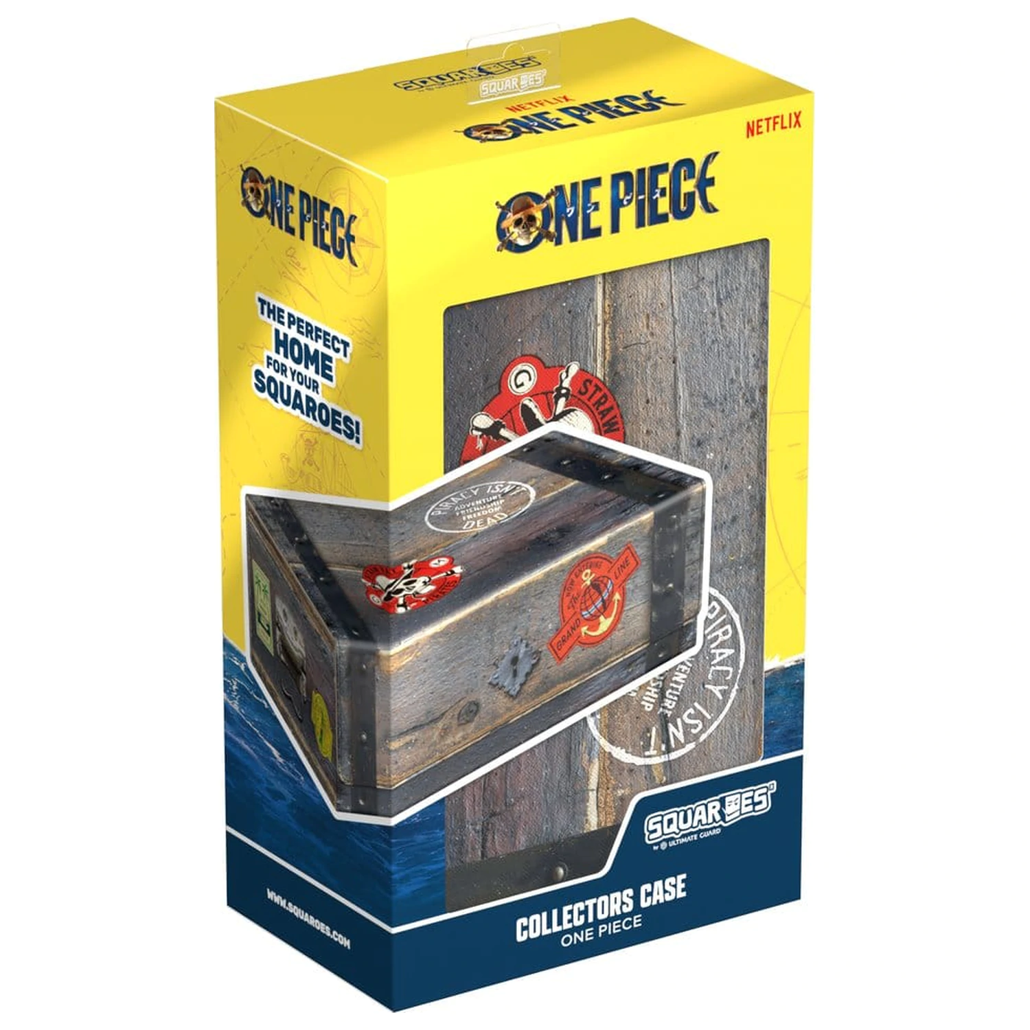 Squaroes Collectors Case 800 ONE PIECE - drevená truhlica produktová fotografia