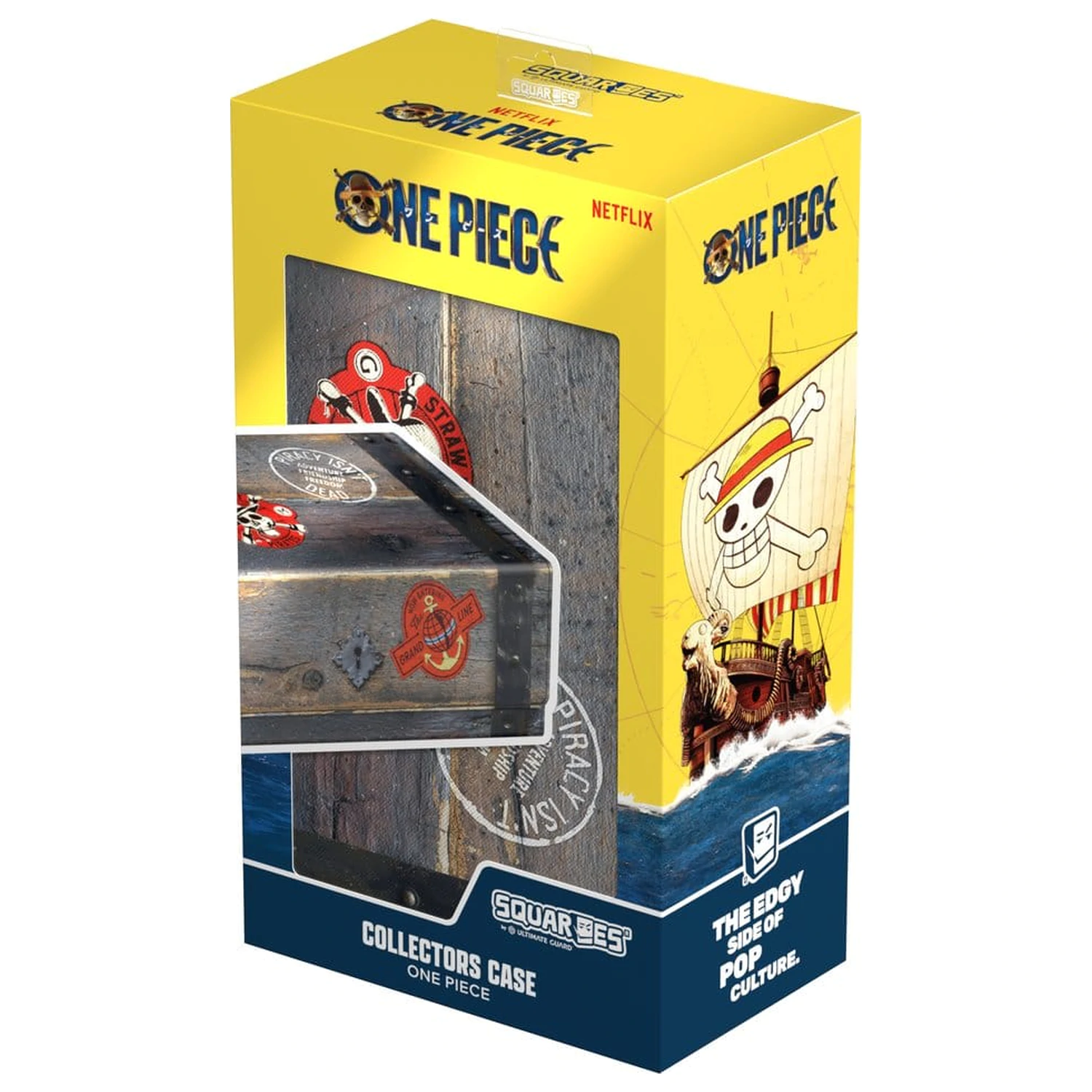 Squaroes Collectors Case 800 ONE PIECE - drevená truhlica produktová fotografia