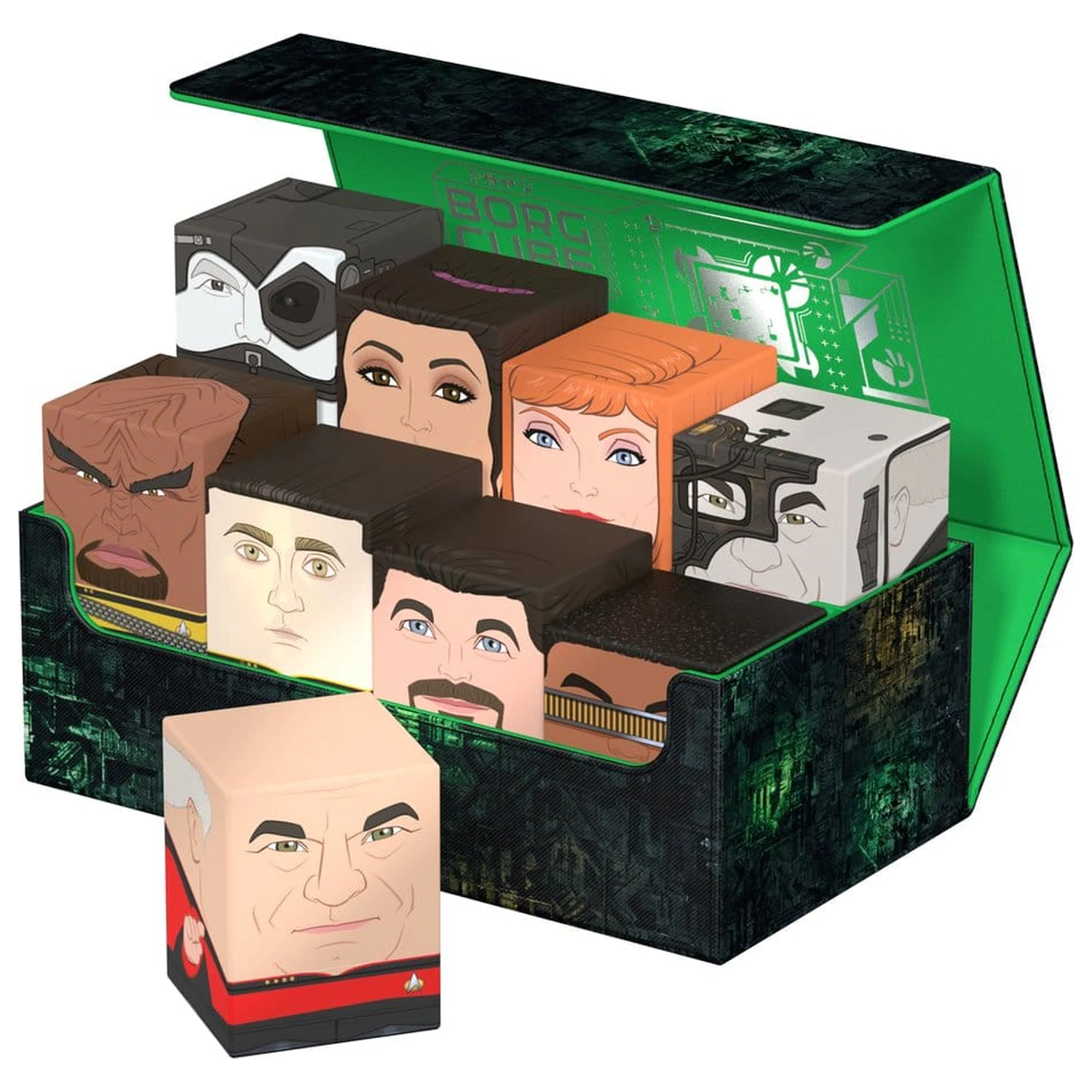 Squaroes Collectors Case 800 Star Trek: The Next Generation - Borg Cube produktová fotografia