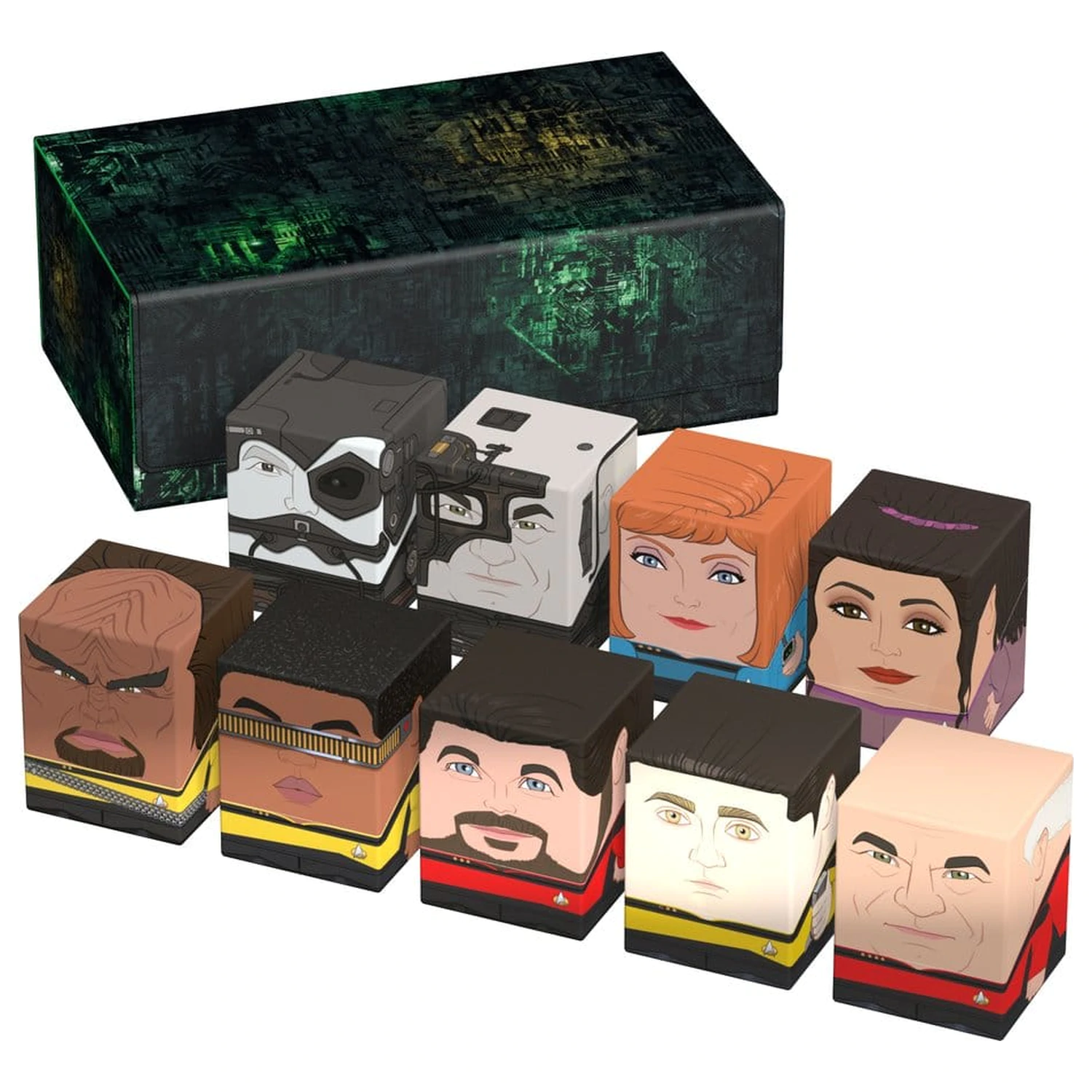 Squaroes Collectors Case 800 Star Trek: The Next Generation - Borg Cube produktová fotografia