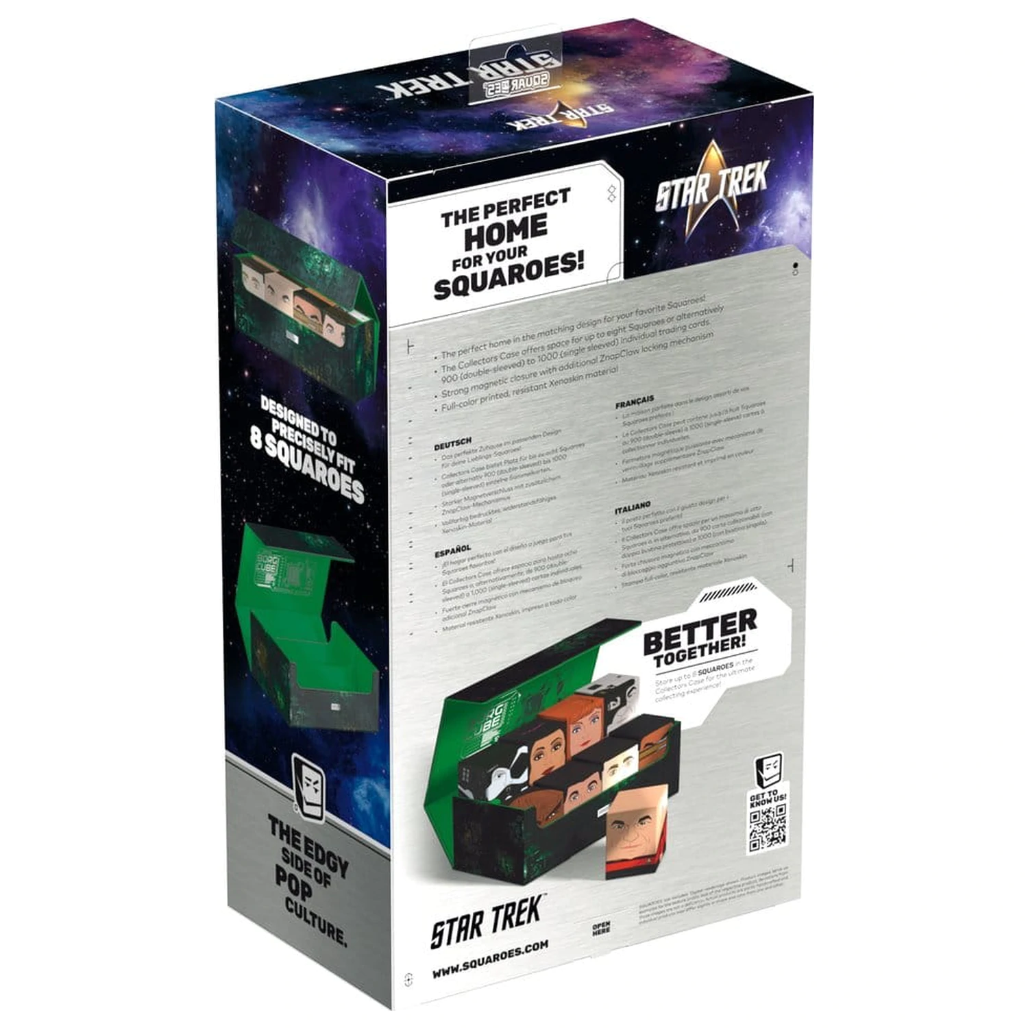 Squaroes Collectors Case 800 Star Trek: The Next Generation - Borg Cube produktová fotografia