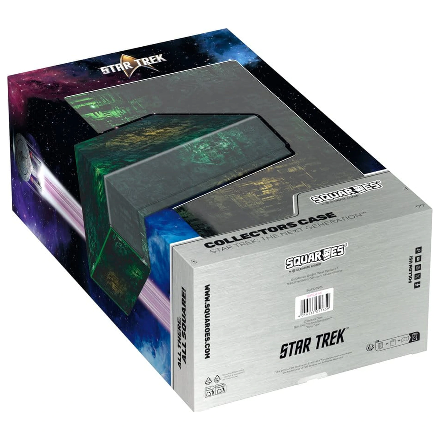 Squaroes Collectors Case 800 Star Trek: The Next Generation - Borg Cube produktová fotografia