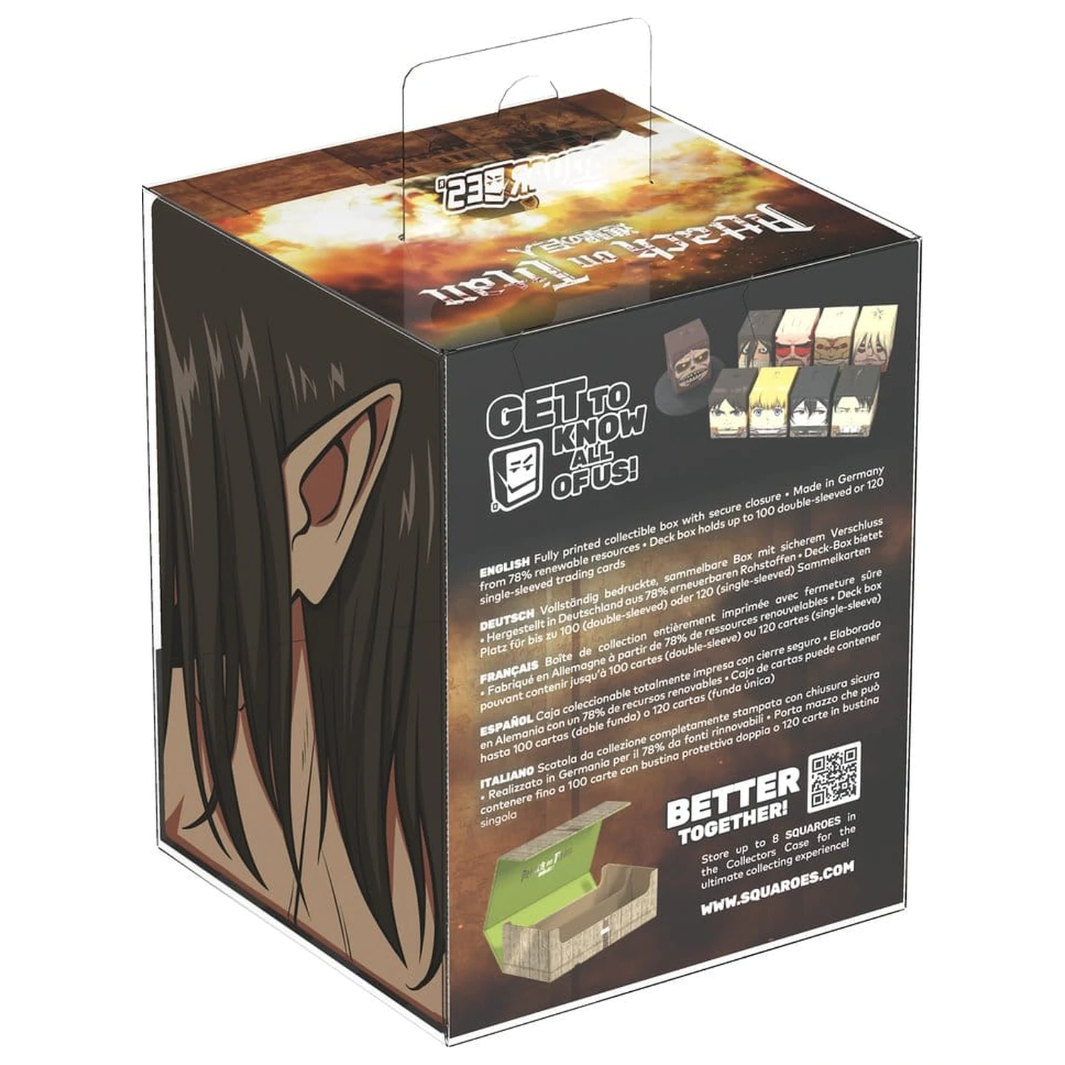 Squaroes Squaroe Attack on Titan AOT005 - Attack Titan produktová fotografia