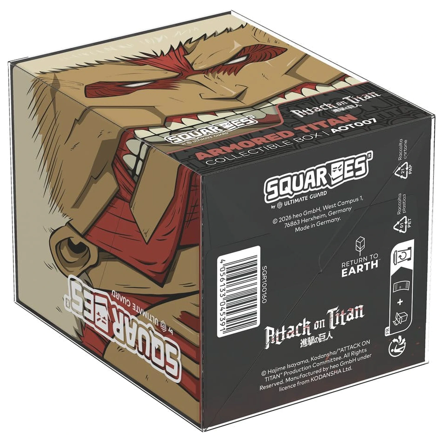 Squaroes Squaroe Attack on Titan AOT007 - Armored Titan produktová fotografia