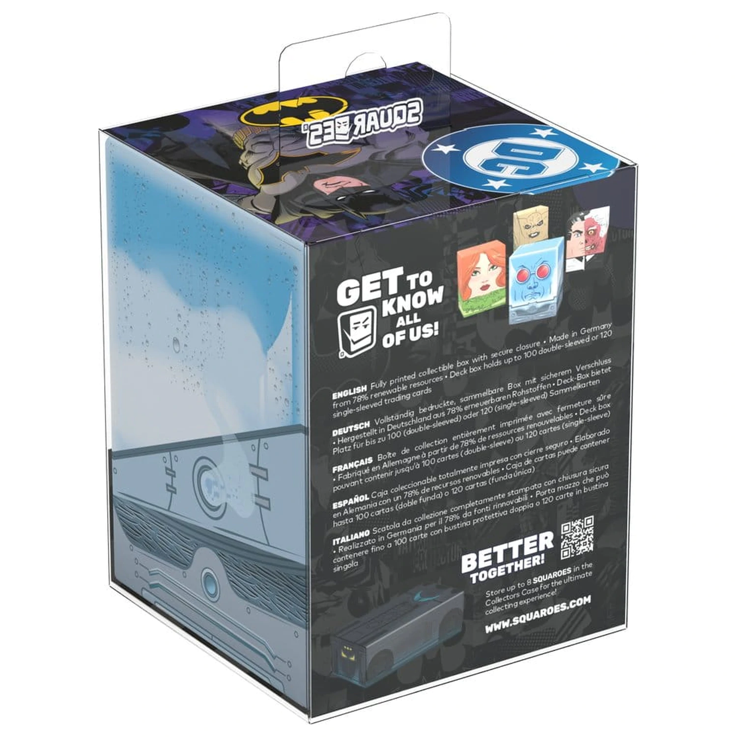 Squaroes Squaroe Batman: Gotham City GC010 - Mr. Freeze produktová fotografia