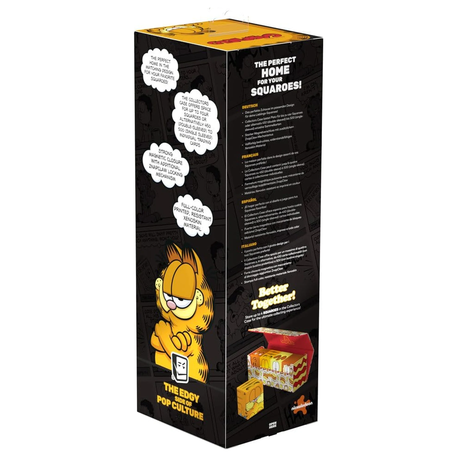Squaroes Squaroe Garfield sběrateľský kufrík - Monday Survival Lasagna produktová fotografia