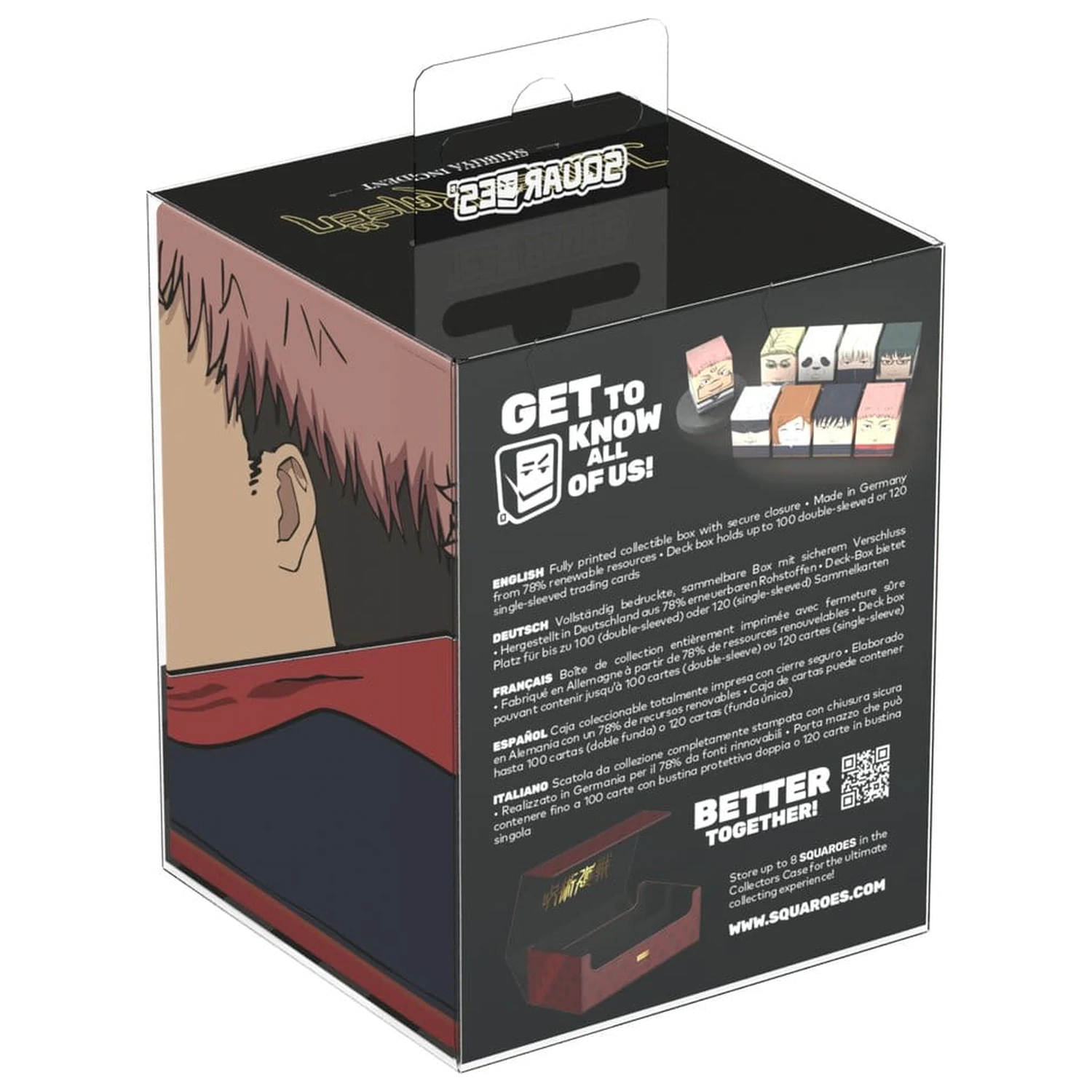 Squaroes Squaroe Jujutsu Kaisen JK001 - Yuji Itadori produktová fotografia