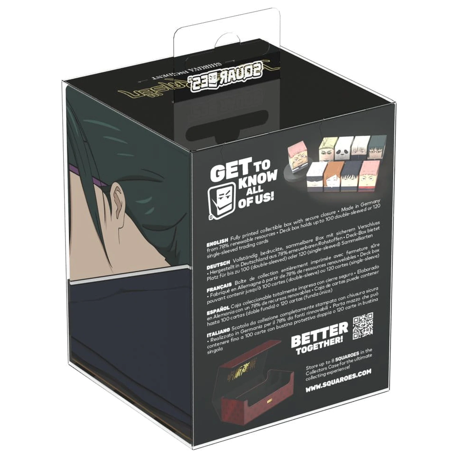Squaroes Squaroe Jujutsu Kaisen JK004 - Maki Zen'in produktová fotografia