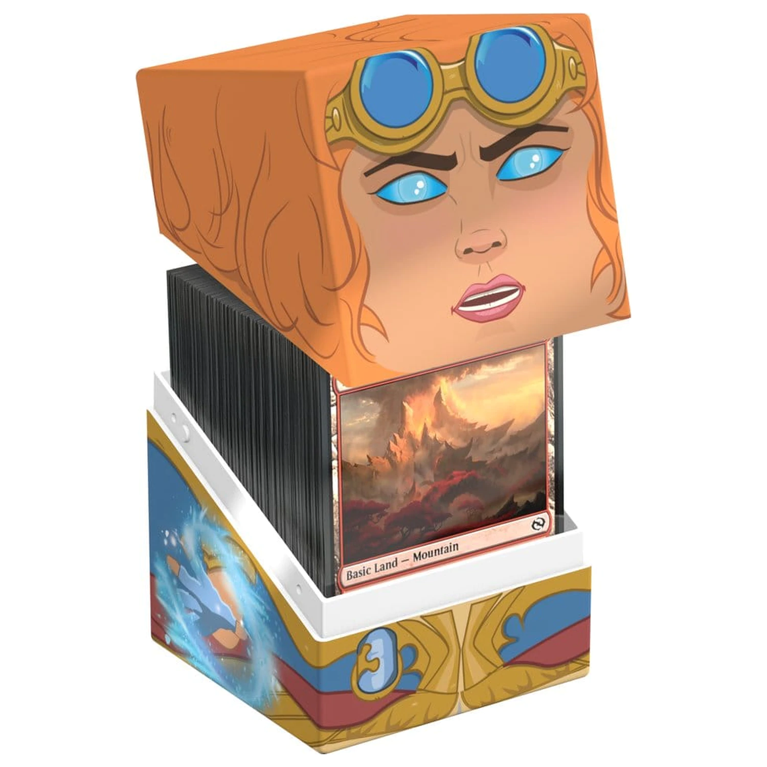 Squaroes Squaroe Magic: The Gathering "Reality Fracture" MTG012 - Chandra (Fractured) produktová fotografia