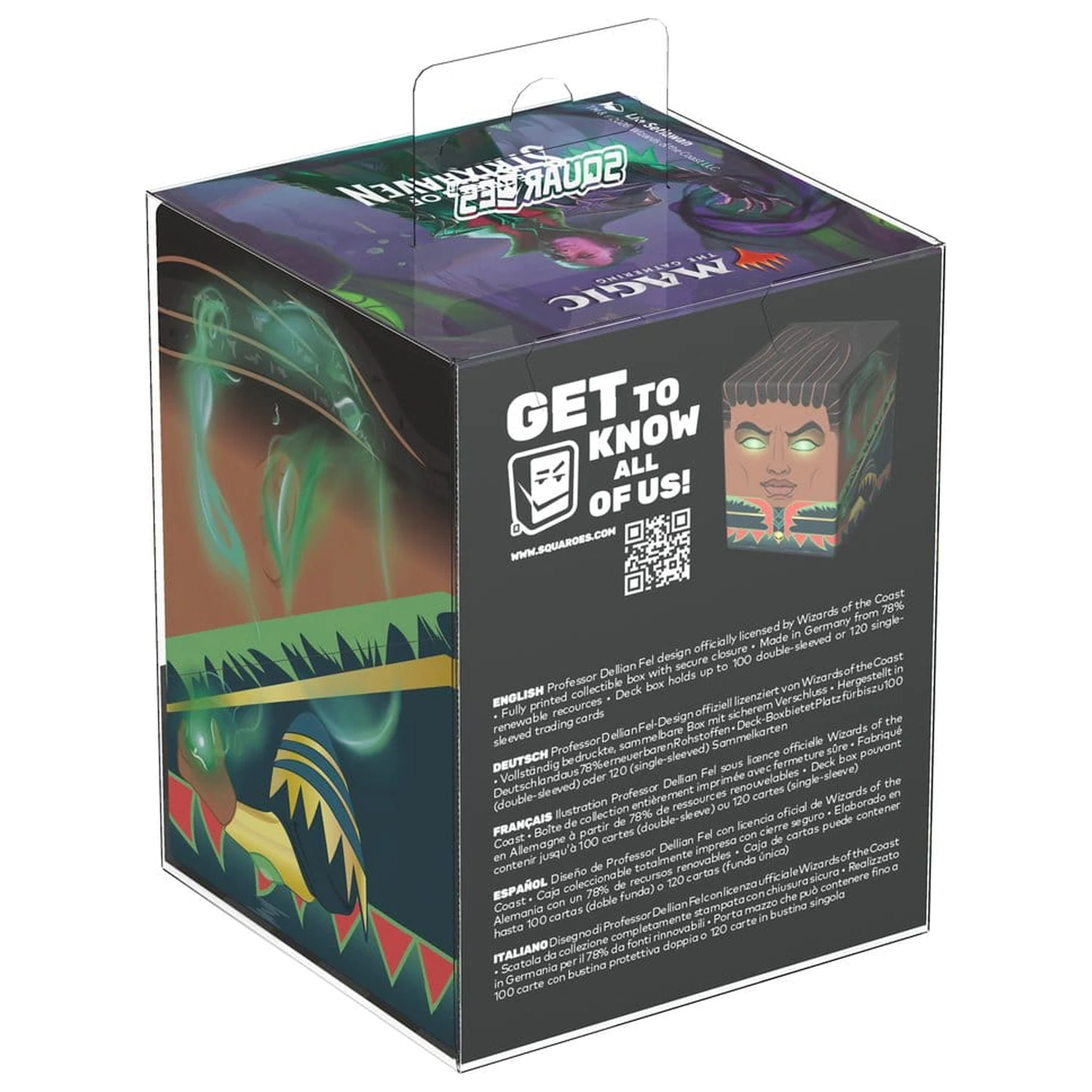 Squaroes Squaroe Magic: The Gathering "SOS" MTG009 - Professor Dellian Fel produktová fotografia