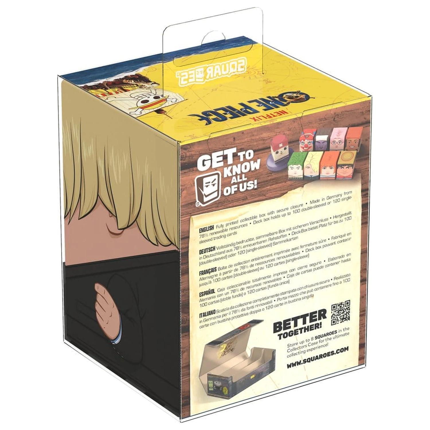 Squaroes Squaroe JEDEN KUS OP003 - Sanji produktová fotografia