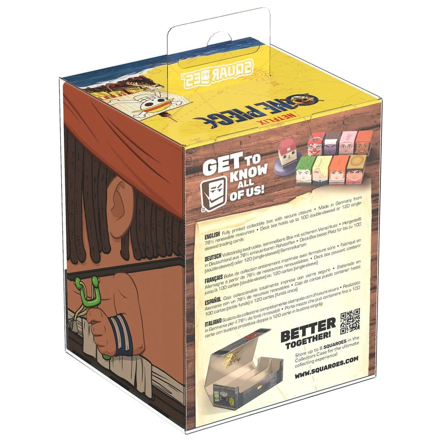 Squaroes Squaroe JEDEN KUS OP005 - Usopp produktová fotografia