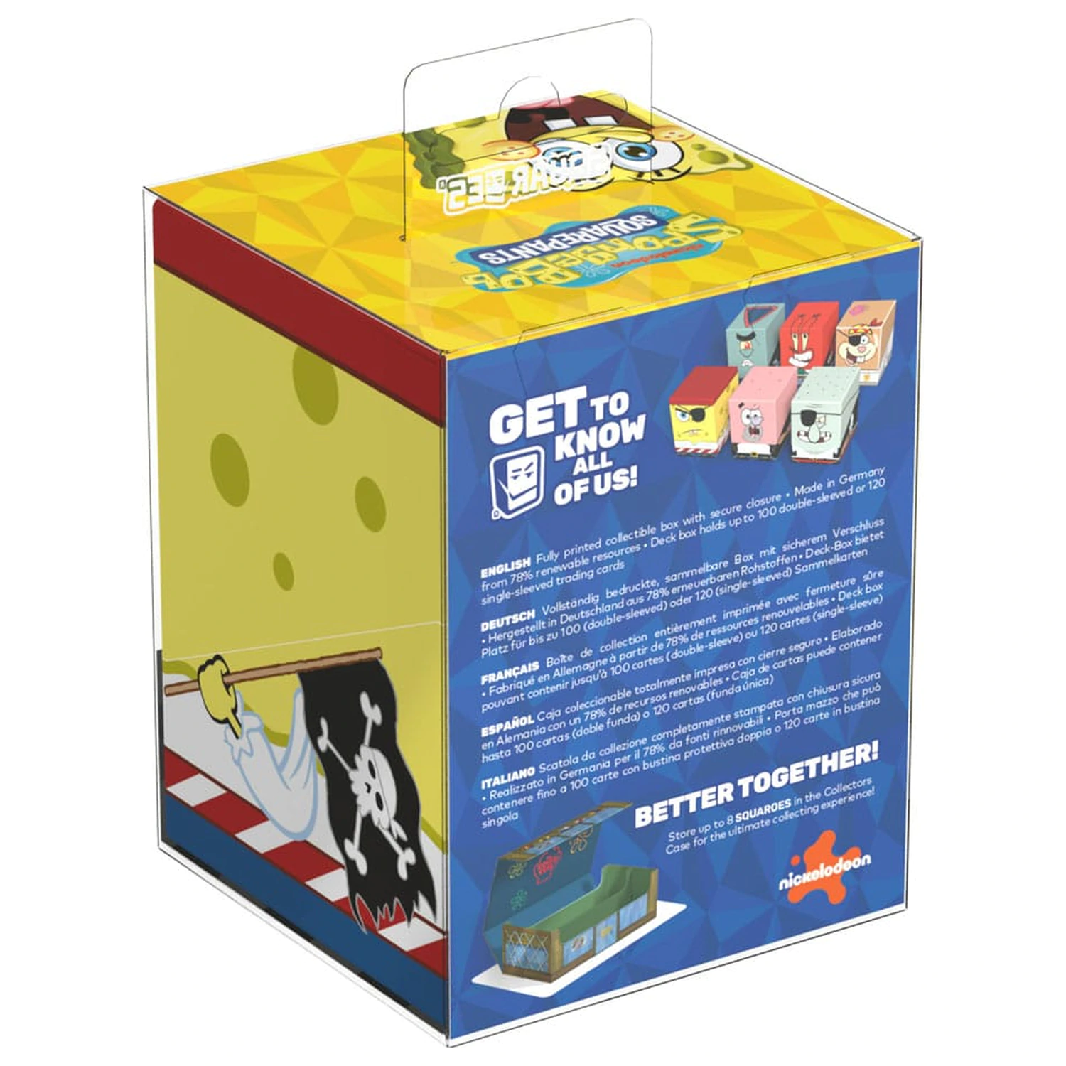 Squaroes Squaroe SpongeBob SquarePants™ SB015 - Pirát Spongebob produktová fotografia