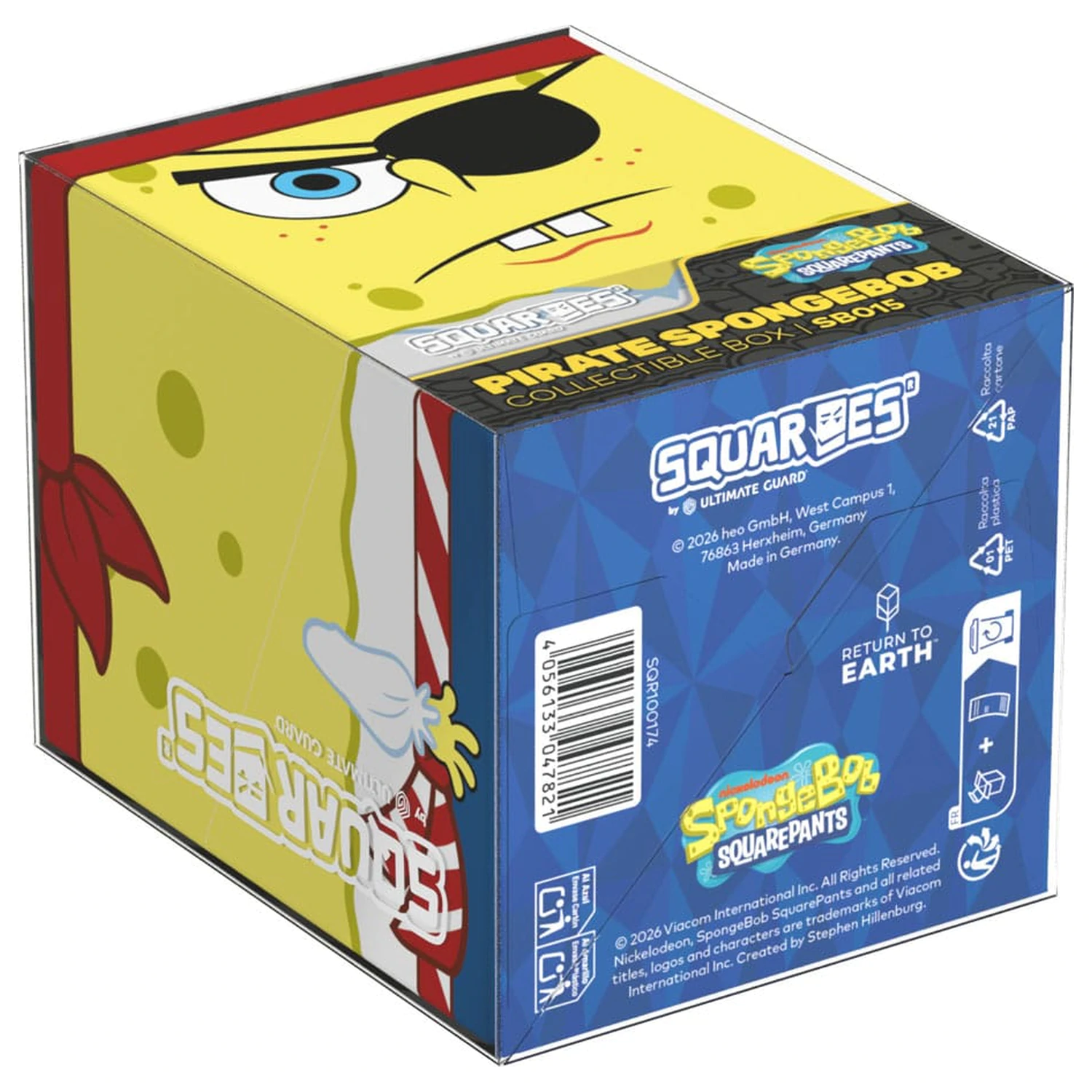 Squaroes Squaroe SpongeBob SquarePants™ SB015 - Pirát Spongebob produktová fotografia