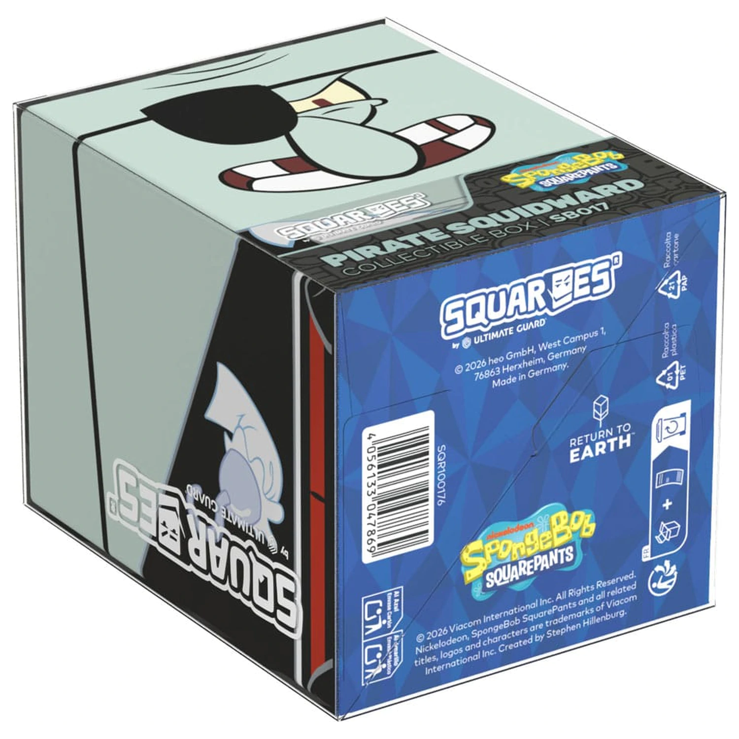 Squaroes Squaroe SpongeBob SquarePants™ SB017 - Pirate Squidward produktová fotografia