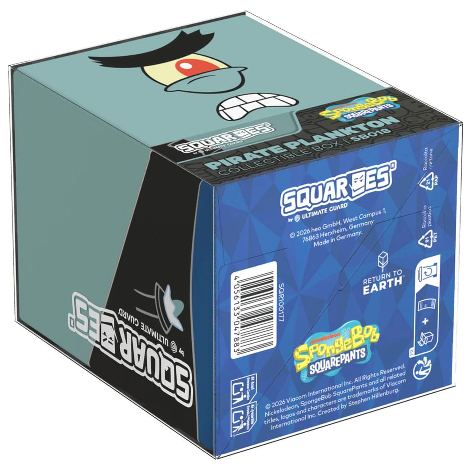 Squaroes Squaroe špongia SpongeBob SquarePants™ SB018 - Pirate Plankton produktová fotografia