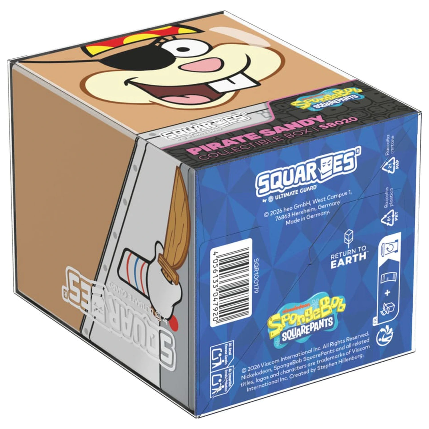 Squaroes Squaroe špongia SpongeBob SquarePants™ SB020 - Pirate Sandy produktová fotografia