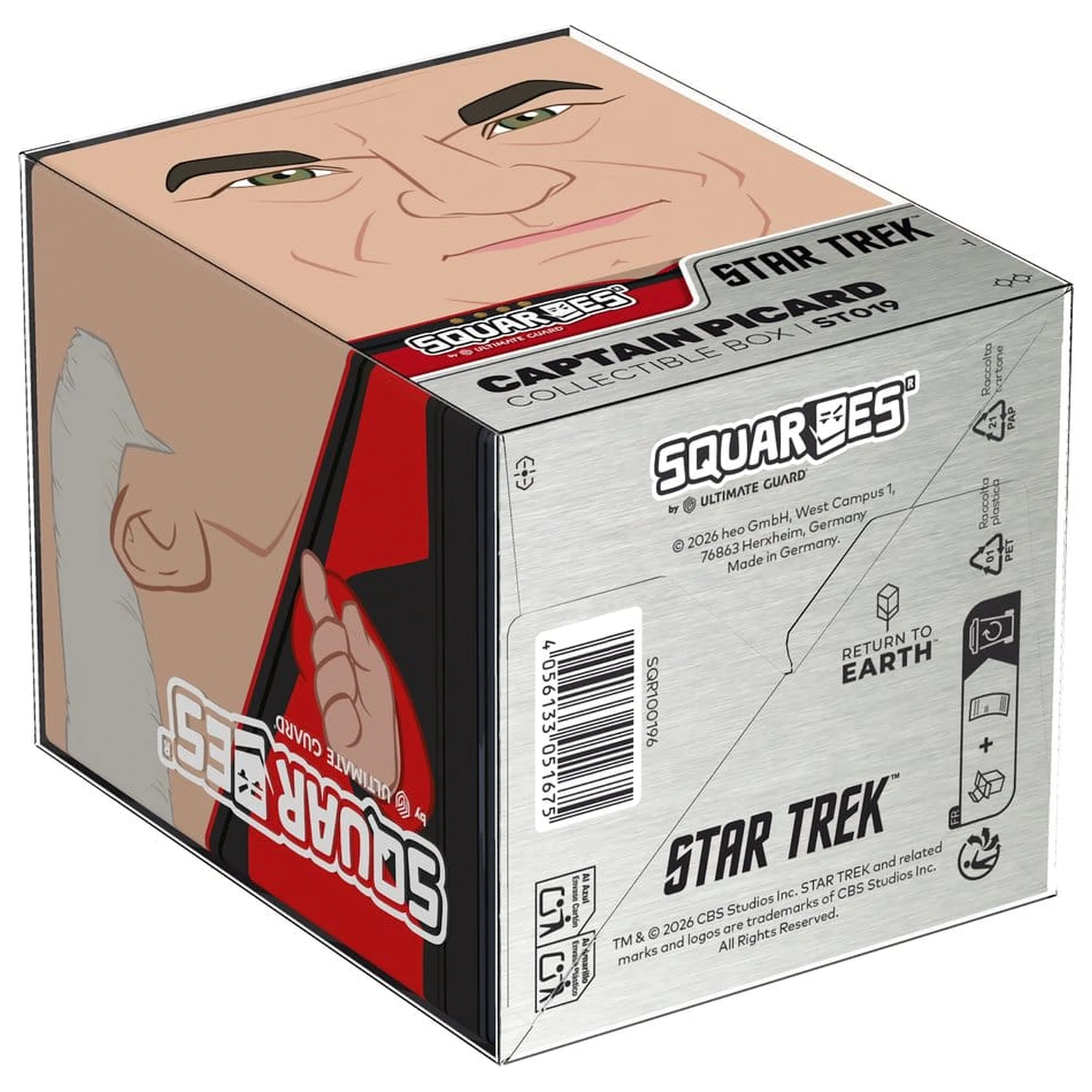 Squaroes Squaroe Star Trek: The Next Generation ST019 - Captain Picard produktová fotografia