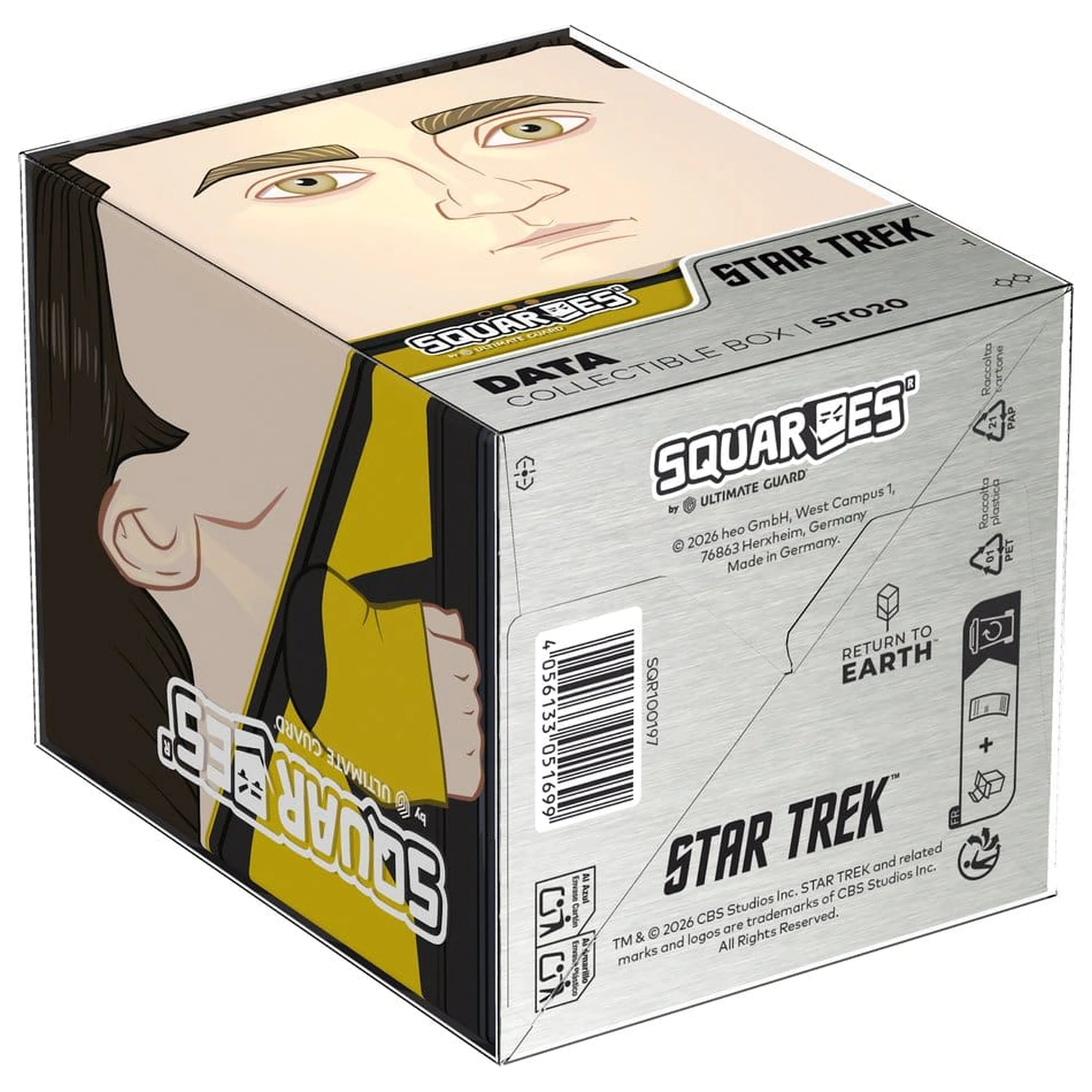 Squaroes Squaroe Star Trek: The Next Generation ST020 - Data produktová fotografia
