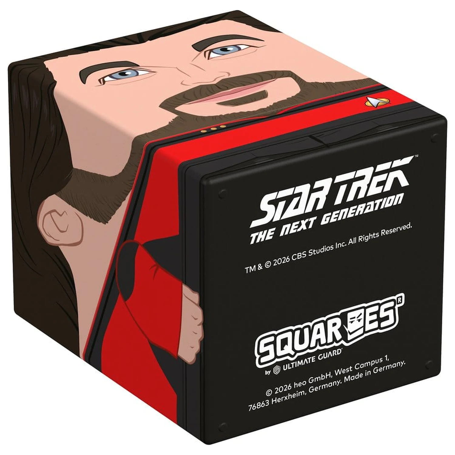 Squaroes Squaroe Star Trek: The Next Generation ST021 - William Riker produktová fotografia