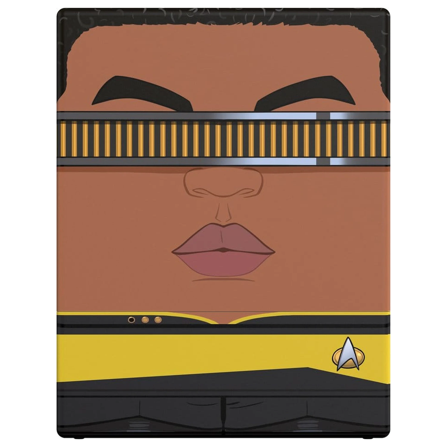 Squaroes Squaroe Star Trek: The Next Generation ST022 - Geordi La Forge produktová fotografia