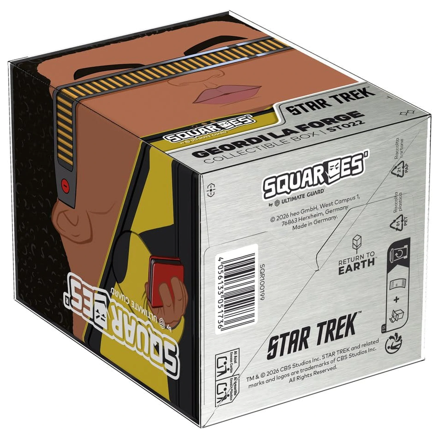 Squaroes Squaroe Star Trek: The Next Generation ST022 - Geordi La Forge produktová fotografia