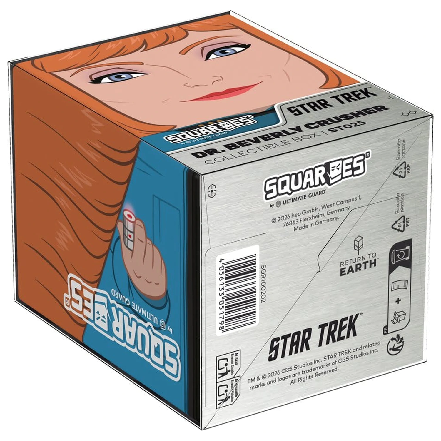 Squaroes Squaroe Star Trek: The Next Generation ST025 - Dr. Beverly Crusher produktová fotografia