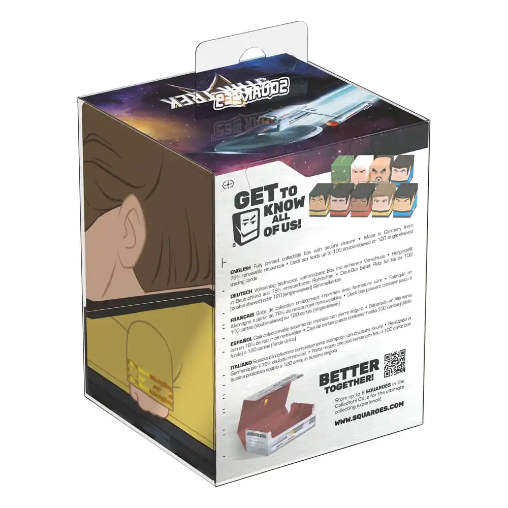 Squaroes Squaroe Star Trek: The Original Series ST010 - Kapitán Kirk produktová fotografia