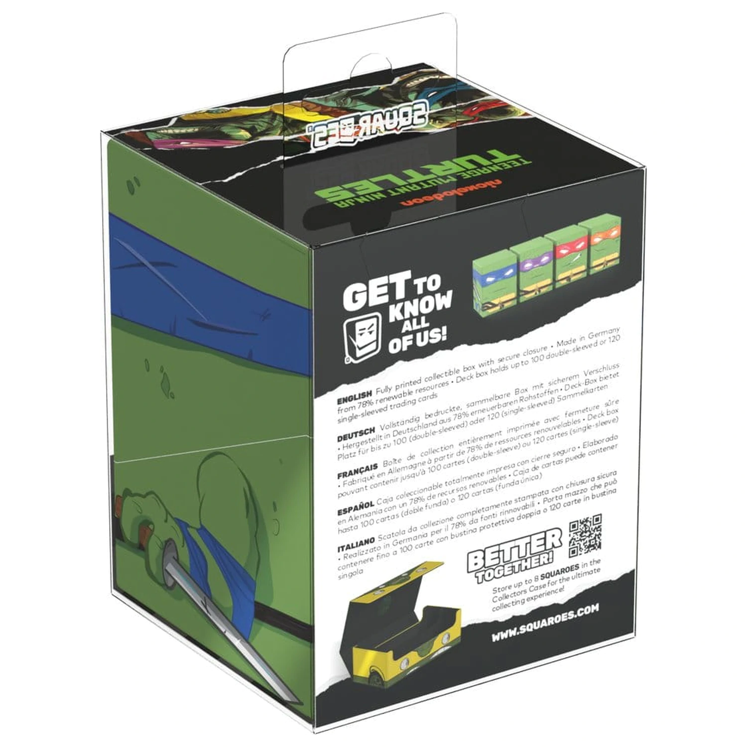 Squaroes Squaroe Teenage Mutant Ninja Turtles™ NT014 – Akčný režim Leonardo produktová fotografia