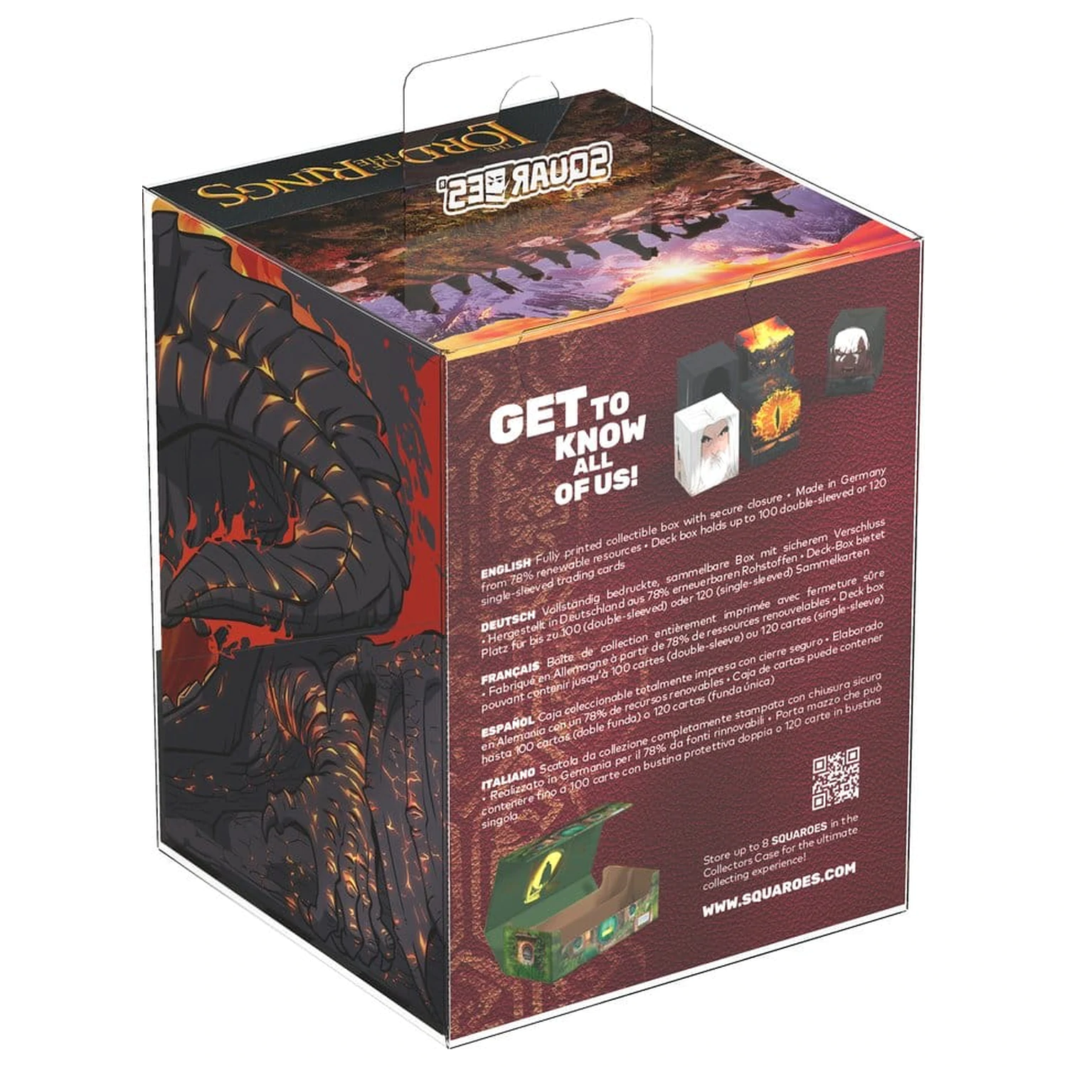 Squaroes Squaroe The Lord of the Rings LOTR010 - Balrog produktová fotografia