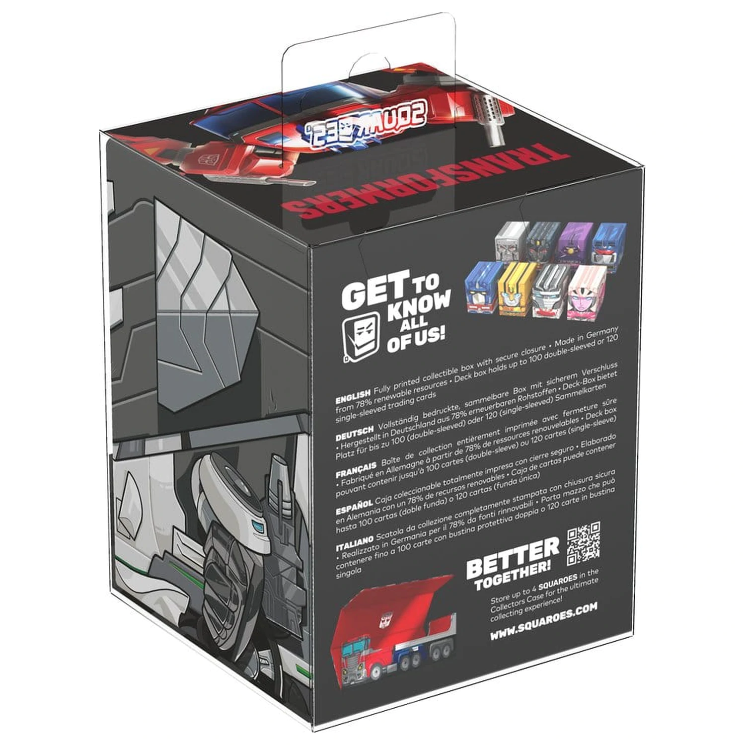 Squaroes Squaroe Transformers TR003 - Wheeljack produktová fotografia