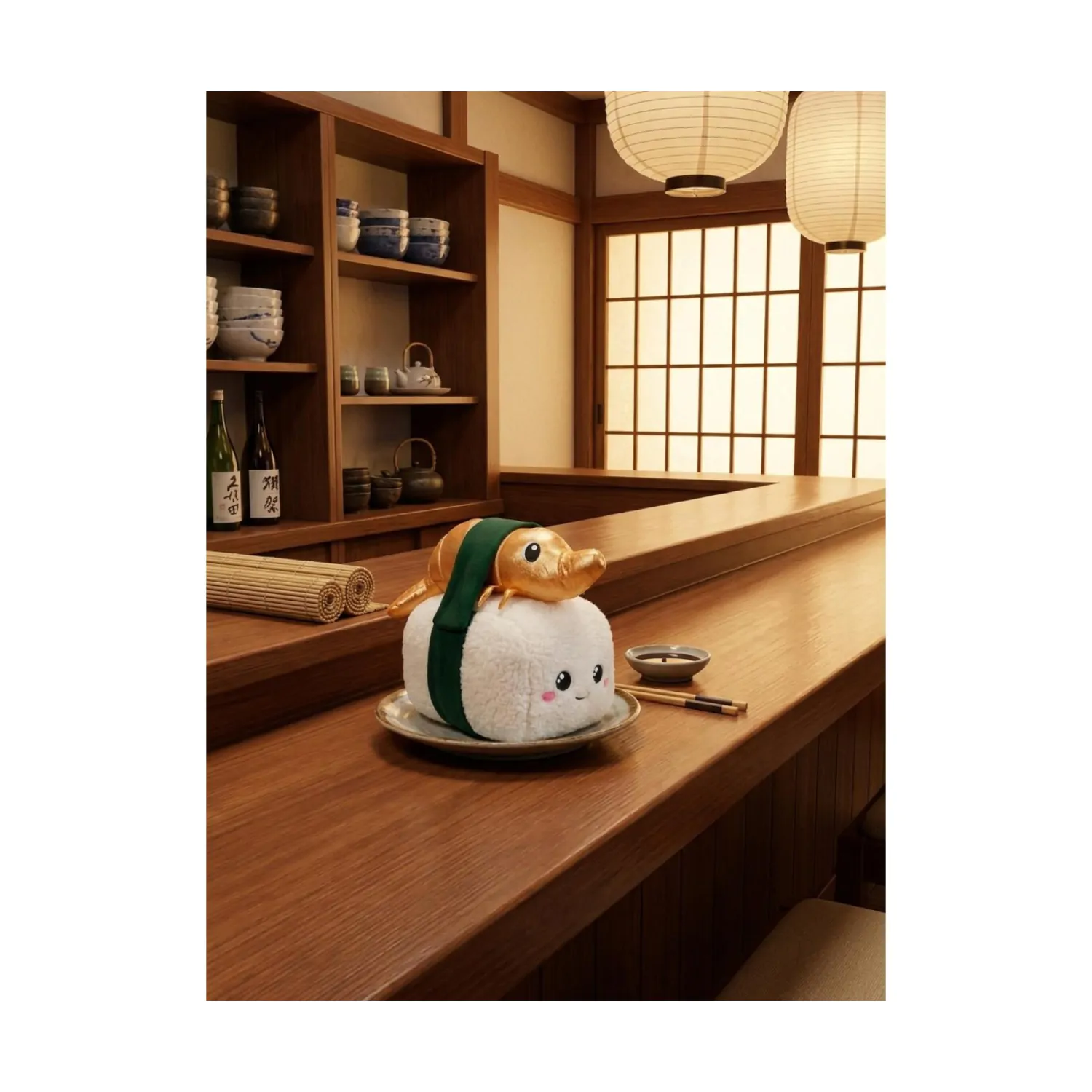 Squeezlings plyšák Niko Nigiri 20 cm produktová fotografia
