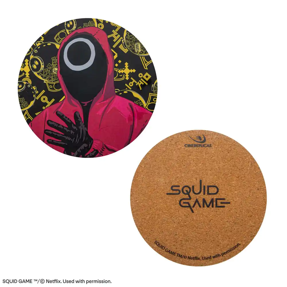 Squid Game Coaster 4-Pack - 4-balenie podložiek produktová fotografia