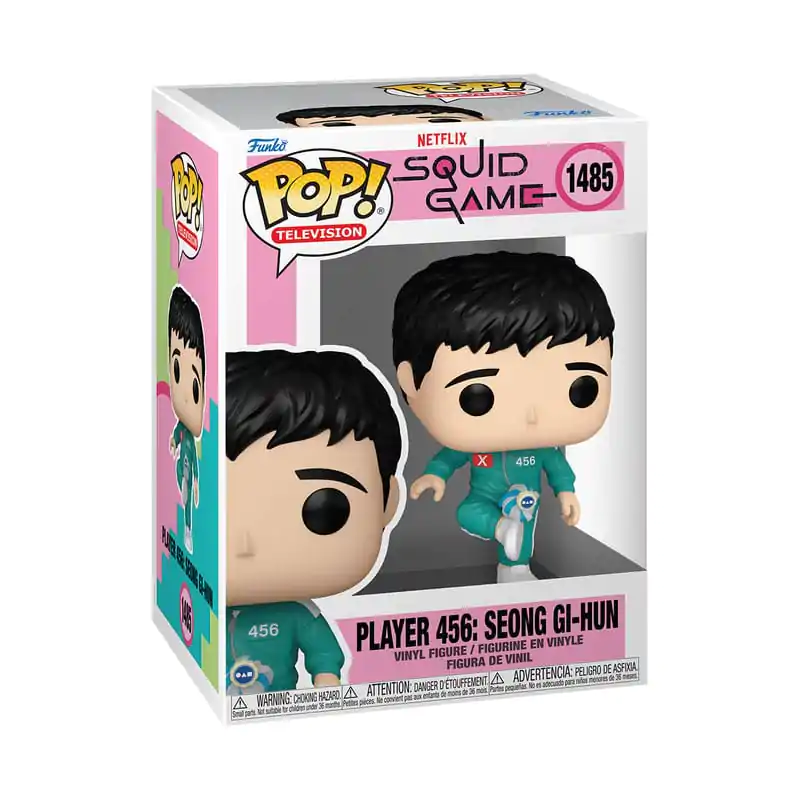 Squid Game Funko POP! Television vinylová figúrka Hráč 456 Seong Gi-Hun (Kicking Jegi) 9 cm produktová fotografia