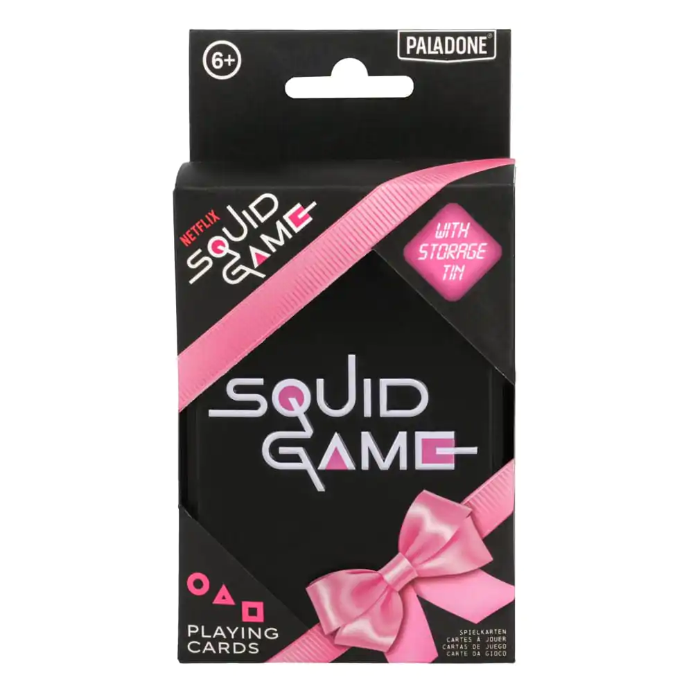 Squid Game Hracie karty produktová fotografia